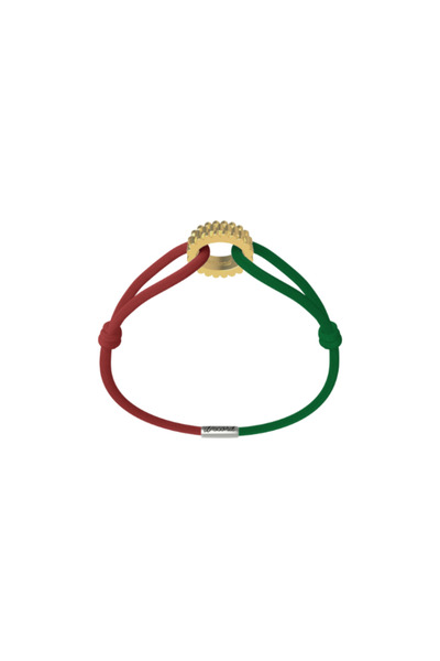 Wecord London Morocco حمرا_وخضرا# Cord Bracelet