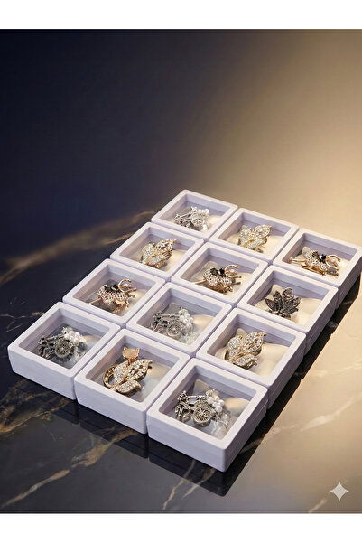 OEM Set 24 Martisoare Premium Tip Brosa | Modele Elegante | Cadou 1 Martie