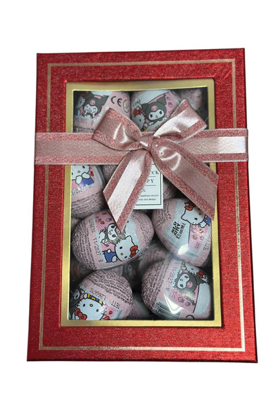 Pofika Zaini Hello Kitty GLUTEN'SİZ Çikolatalı Yumurta 20gr 24 Adet Özel Kutu...