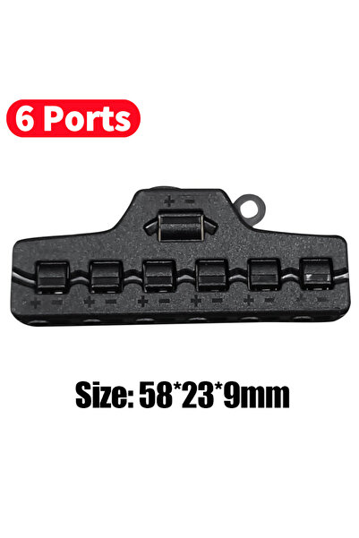 Choice14 alloet 1PCS 6Ports 1-10Pcs Quick Splitter 3/6 Ports Out Line Splitte...