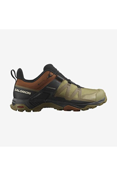 Salomon 476852 X ULTRA 4 GTX Pánské outdoorové boty khaki oranžové
