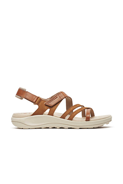 Merrell J007798 HARBOR BACKSTRAP صندل نسائي للخروج باللون البني