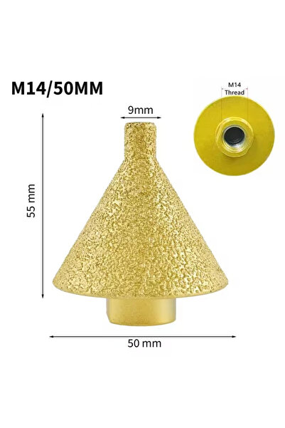 Choice مثقاب ماسي ذو حافة مشطوفة D50xM14 M10/M14، أدوات تجليخ وتوسيع الثقوب، ...