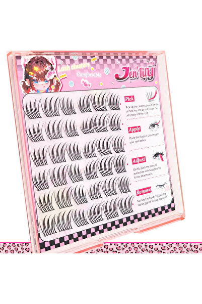 Choice رموش أيدول-36 عنقودية ذاتية اللصق، رموش عنقودية بدون غراء، رموش فردية ...