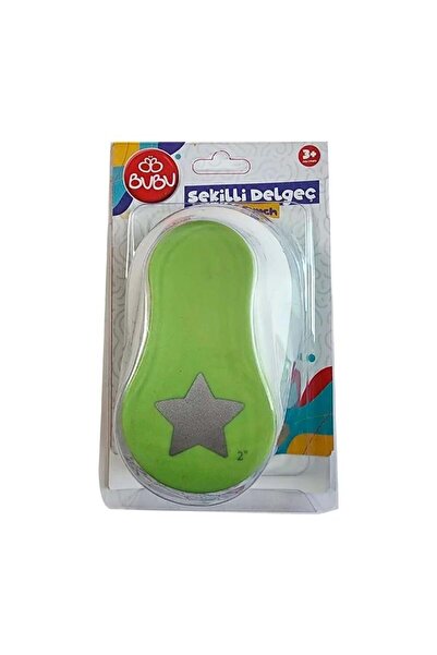 Ceren Kırtasiye Bu-bu Şekilli Eva Ve Kağıt Delgeç Yıldız 2"
