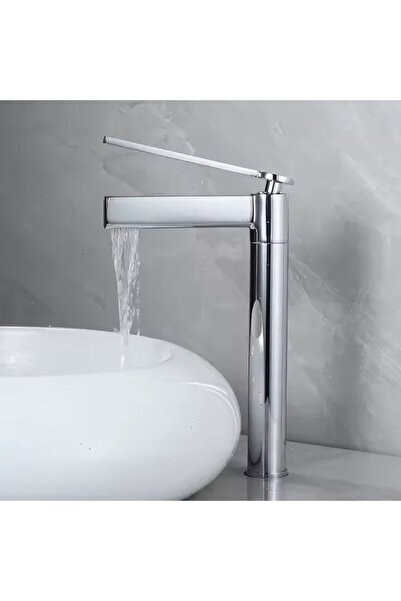 OEM Μπαταρία Νιπτήρα Ava High, Χρώμιο Ασημί (κωδικός 87992H-C)