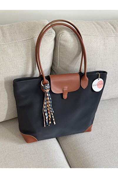 BAGLOVİS GEANTĂ TOTE DE DIMENSIUNE MARE DETALIATĂ CHARME EN40 BOY30