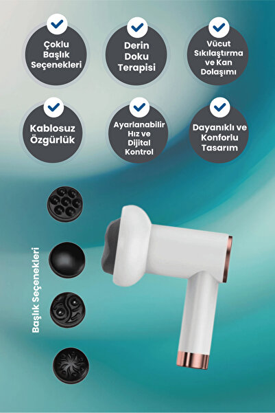 Xo FG-07 1200 mAh Vücut Masaj Cihazı