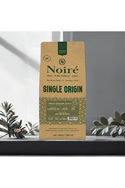 Noire Coffee Noire Ethiopia Yirgacheffe Grade 2 1000g %100 Arabica Single Origin
