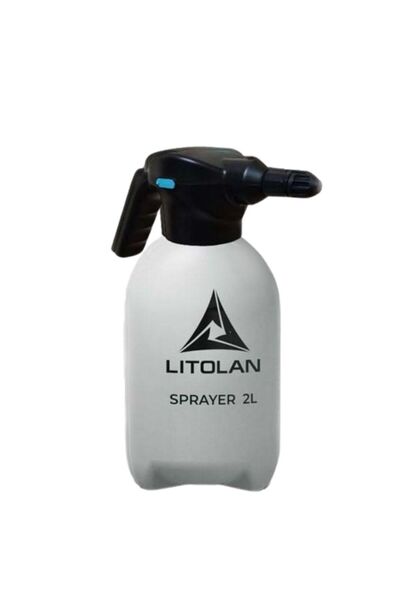 LITOLAN Zirai İlaçlama Pompası Şarjlı 2Lt (Sıyah)