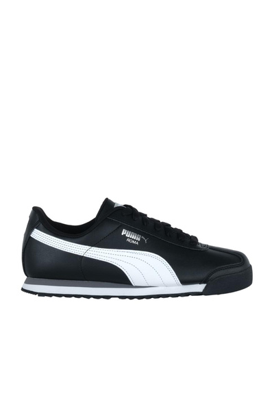 Puma 353572 11 Roma Basic Pantofi de uz zilnic pentru bărbați Negru Alb