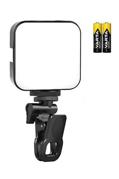 T&Y FOTO 64 Led Video Light Işık Mini Led Ürün Vlog Youtube Makyaj Ürün Vb. Dslr Aynasız Fotograf Makineleri