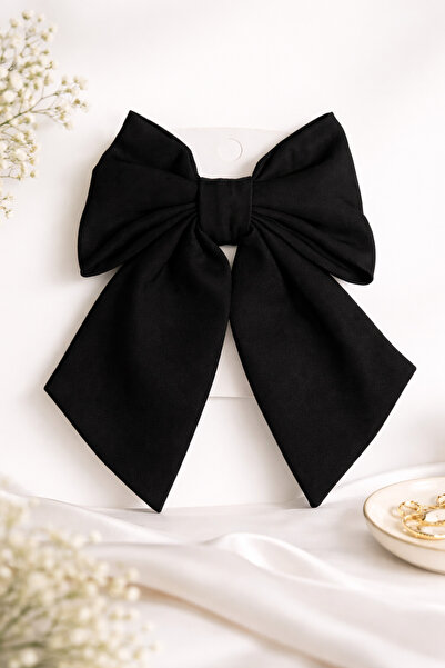 Srctech Crna traka, mašna, kopča