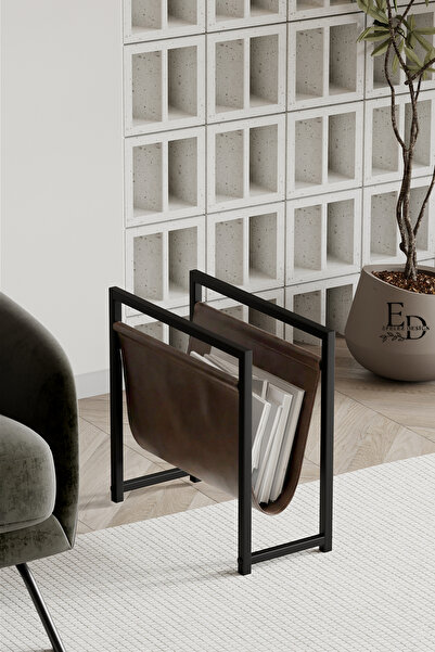 ED Efelez Design Gazetelik , Dergilik , Coral Koltuk Yanı Düzenleyici , Siyah...