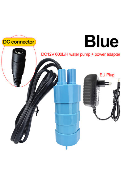 Choice مضخة غاطسة محمولة تعمل بتيار مستمر 12 فولت و17 واط وسعة 600 لتر، لون أ...
