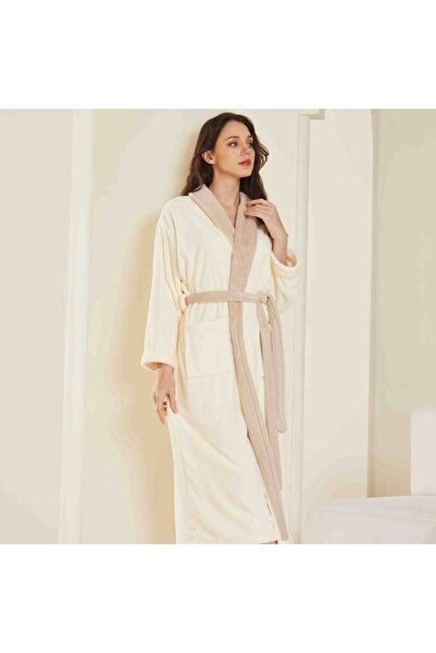 REEFI Classic bathrobe - Cream color - M