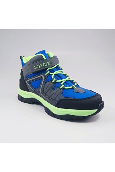 pepino 1356 Fk22-02 حذاء فيليه للأولاد باللون الأزرق الداكن والأصفر، أزرق داك...