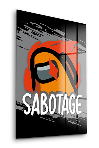 Decovetro Cam Tablo Gamer Sabotage Among Us