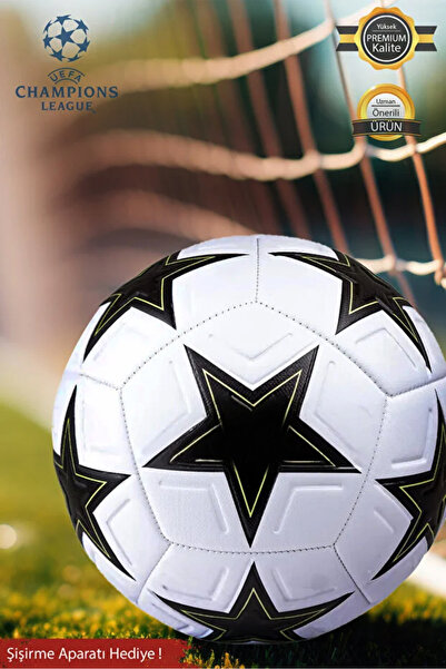 Hsport 2025 كرة أصلية من دوري أبطال أوروبا، سجادة عشب صناعي، أرضية خرسانية، ك...