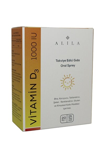 Alila Vıtamın D3 20Ml Sprey