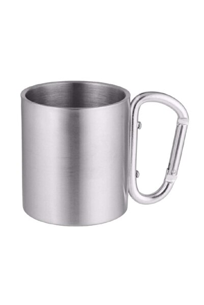 NURGAZ Campout Çift Katmanlı Kupa Karabinalı