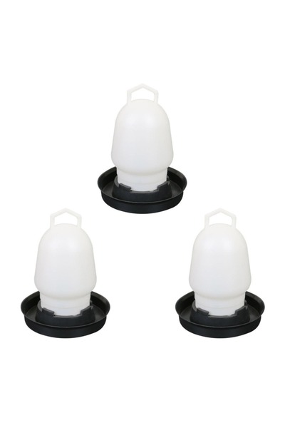 Choice 3 قطع وعاء شرب للببغاء، وعاء ماء منزلي للدواجن، كوب شرب للطيور، 1/3/5 ...