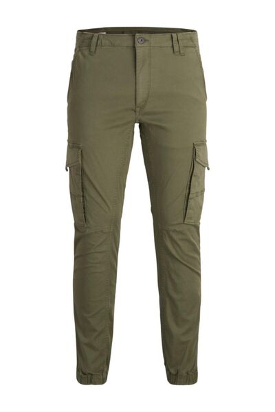 Jack & Jones Jack&Jones 12141844 Paul Flake férfi cargo nadrág, khaki zöld