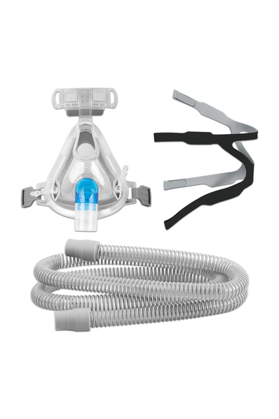 Choice قناع وجه كامل عالمي من النوع 3 بدون ثقوب لجهاز CPAP، مضاد للشخير، انقط...