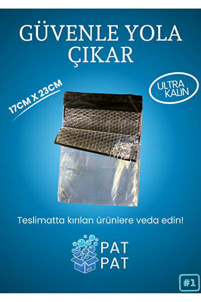 Kargo Poşeti Cepli 17 x 23 + 5 Cm 10'lu Paket 55 gr eko lüks