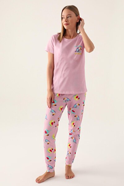 ROLY POLY Σετ γυναικεία κοντομάνικη πιτζάμες 3403 Model Callım