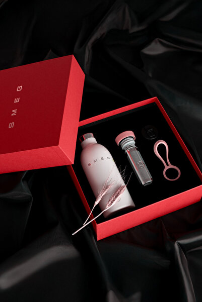 SMEG Creme Dream Gift Box - Creme&Pink Hediye Set