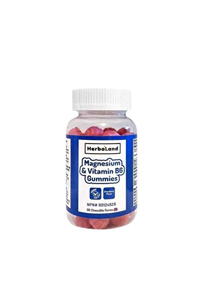 Herbaland Magnesium Vitamin B6 60 Gumies
