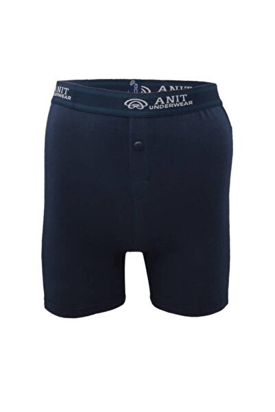 Anıt Men's Lycra Cotton Buttoned Long Boxer