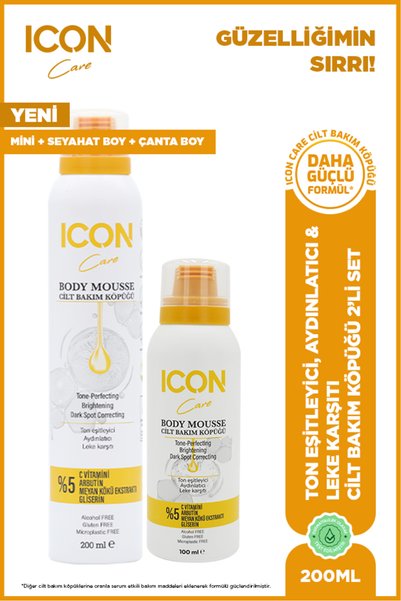 ICON Care Skin care foam with vitamin c- 200 ml + 100 ml