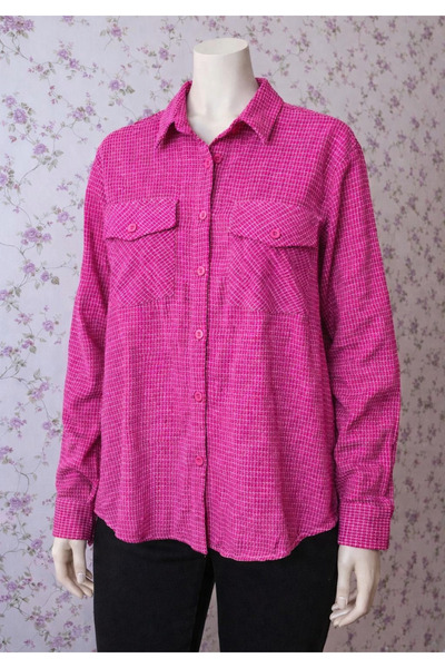 aleksandritbutik ALEKSANDRİT BUTİK KADIN VİNTAGE ODUNCU GÖMLEK