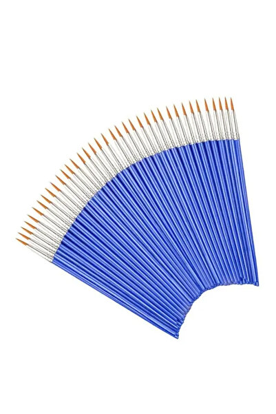 Choice 30 قطعة من فرش الرسم المسطحة الصغيرة ذات الشعيرات الدقيقة المصنوعة من ...