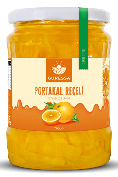 GURESSA Portakal Reçeli 710 Gr (Parça Meyveli & Kahvaltılık)