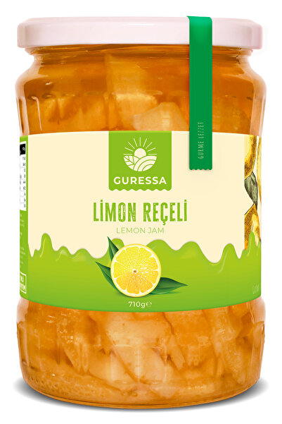 GURESSA Limon Reçeli 710 Gr (Parça Meyveli & Kahvaltılık)