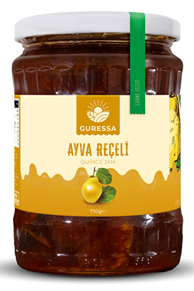 GURESSA Ayva Reçeli 710 Gr (Parça Meyveli & Kahvaltılık)