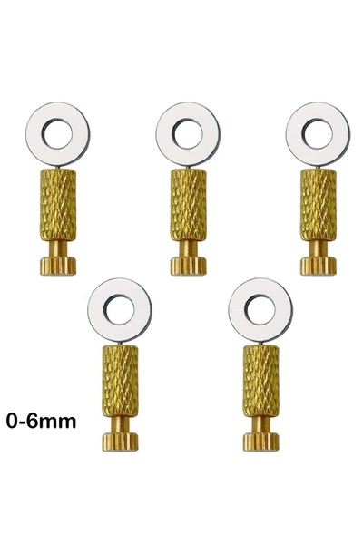 Choice 5 قطع من إبرة تثبيت موضع خياطة الجلد (0-6 مم) - أداة خياطة جلدية يدوية...