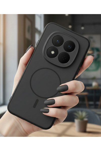 TechTrove Redmi Note 15 Pro 4G İçin Uyumlu M-Safe Şarj Özellikli Elde Kaymaz ...