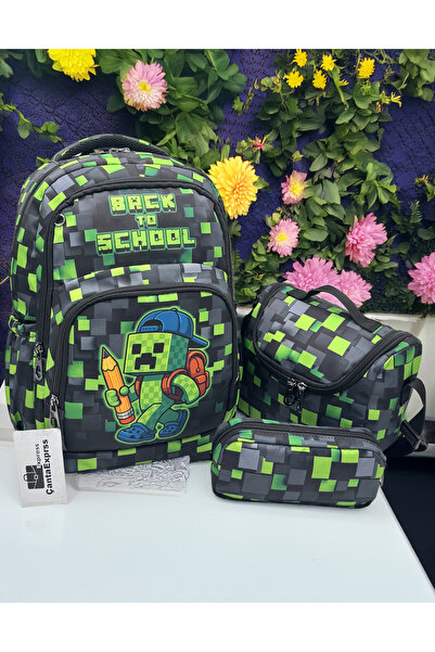 ÇantaExpress Set de 3 ghiozdane pentru băieți pentru școala primară, ghiozdan...