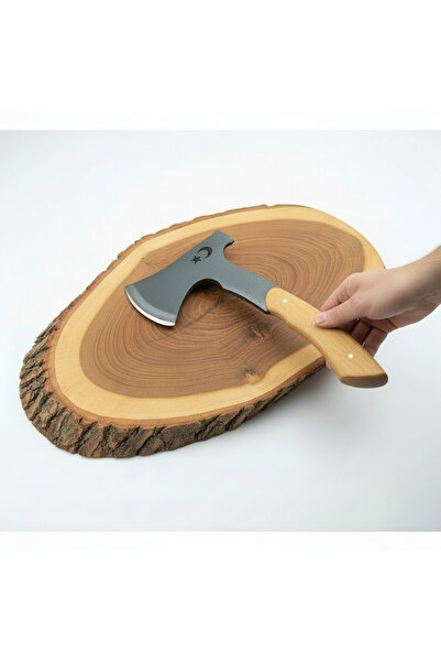 Kogus Ay Yıldızlı Özel Tasarım Kamp Baltası - Outdoor, Av ve Doğa El Baltası ...