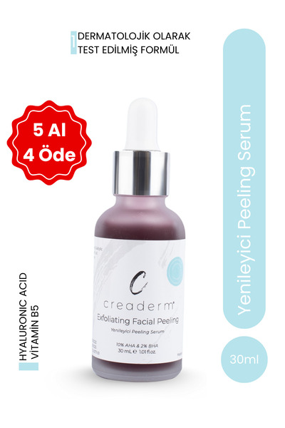 CREADERM Yenileyici Peeling Serum (10% AHA & 2% BHA)