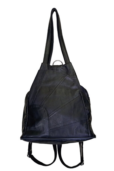 Martello حقيبة كتف وحقيبة ظهر من الجلد الطبيعي - تصميم مريح