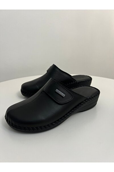 KOLARIS Medical clogs made of natural leather, increased comfort, non-slip sole