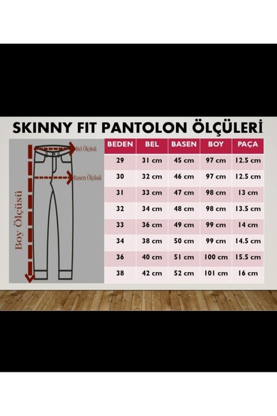 Ceza Denim Skinny Fit Lycra Denim Trousers