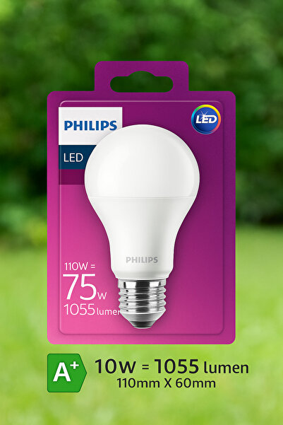 232ELEKTRİK Phılıps Corepro 10,5=75w Led Ampul/beyaz Işık (6500K) W27 Duy 105...