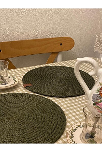 BURYAHOME 6 Adet Renk El Yapımı Supla Leke Tutmaz Amerikan Servis