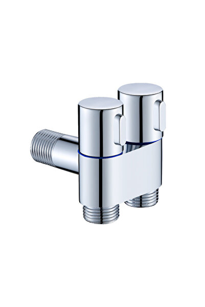 Choice1 طقم بخاخ بيديه للمرحاض مثبت على الحائط، مصنوع من سبائك الزنك المطلية ...